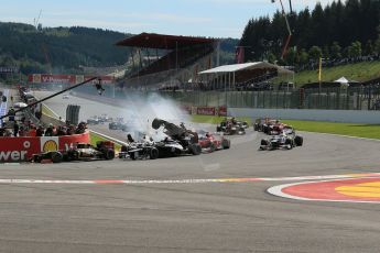 World © Octane Photographic Ltd. Belgian GP Spa - Sunday 2nd September 2012 - F1 Race. Digital Ref :