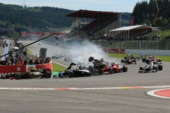 World © Octane Photographic Ltd. Belgian GP Spa - Sunday 2nd September 2012 - F1 Race. Digital Ref :