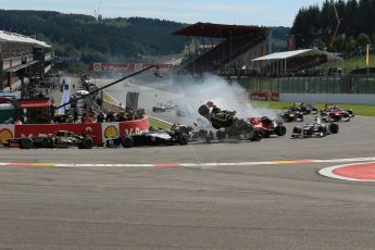 World © Octane Photographic Ltd. Belgian GP Spa - Sunday 2nd September 2012 - F1 Race. Digital Ref :