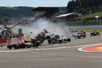 World © Octane Photographic Ltd. Belgian GP Spa - Sunday 2nd September 2012 - F1 Race. Digital Ref :