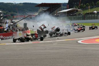 World © Octane Photographic Ltd. Belgian GP Spa - Sunday 2nd September 2012 - F1 Race. Digital Ref :