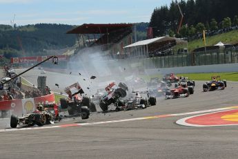 World © Octane Photographic Ltd. Belgian GP Spa - Sunday 2nd September 2012 - F1 Race. Digital Ref :