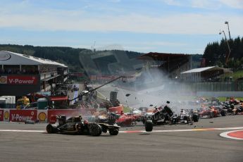 World © Octane Photographic Ltd. Belgian GP Spa - Sunday 2nd September 2012 - F1 Race. Digital Ref :