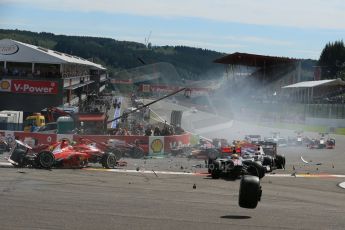 World © Octane Photographic Ltd. Belgian GP Spa - Sunday 2nd September 2012 - F1 Race. Digital Ref :