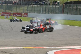 © 2012 Octane Photographic Ltd. Belgian GP Spa - Sunday 2nd September 2012 - F1 Race. Digital Ref :
