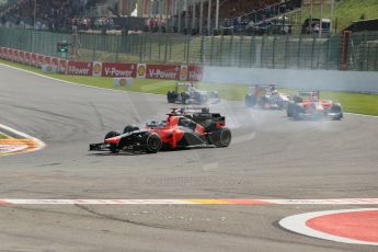 © 2012 Octane Photographic Ltd. Belgian GP Spa - Sunday 2nd September 2012 - F1 Race. Digital Ref :