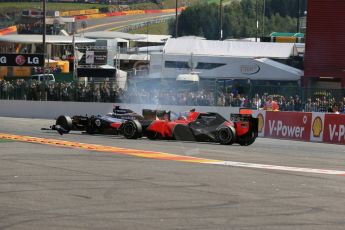 © 2012 Octane Photographic Ltd. Belgian GP Spa - Sunday 2nd September 2012 - F1 Race. Digital Ref :