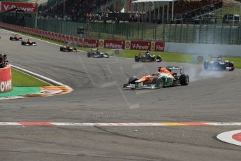 © 2012 Octane Photographic Ltd. Belgian GP Spa - Sunday 2nd September 2012 - F1 Race. Digital Ref :