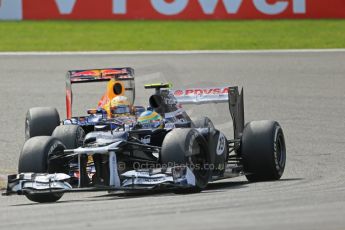 © 2012 Octane Photographic Ltd. Belgian GP Spa - Sunday 2nd September 2012 - F1 Race. Digital Ref :