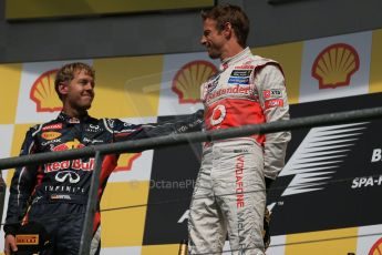 © 2012 Octane Photographic Ltd. Belgian GP Spa - Sunday 2nd September 2012 - F1 Podium. Digital Ref :