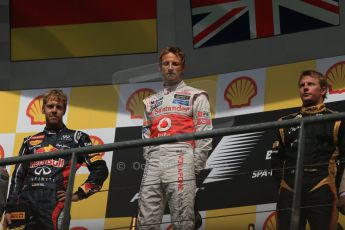 © 2012 Octane Photographic Ltd. Belgian GP Spa - Sunday 2nd September 2012 - F1 Podium. Digital Ref :