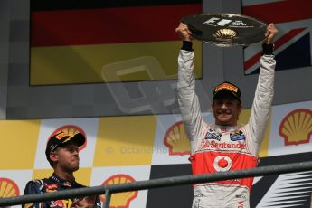 © 2012 Octane Photographic Ltd. Belgian GP Spa - Sunday 2nd September 2012 - F1 Podium. Digital Ref :