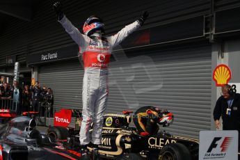 © 2012 Octane Photographic Ltd. Belgian GP Spa - Sunday 2nd September 2012 - F1 parc Ferme. Digital Ref :
