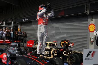 © 2012 Octane Photographic Ltd. Belgian GP Spa - Sunday 2nd September 2012 - F1 parc Ferme. Digital Ref :