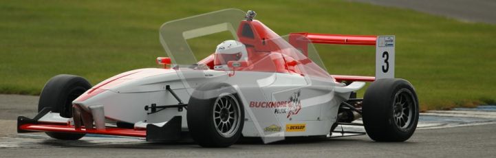 © Octane Photographic Ltd. BritCar Practice sessions 21st April 2012. Donington Park. Jack Aitken, Fortec, Mygale FB02. BARC Intersteps. Digital Ref : 0298lw1d0890