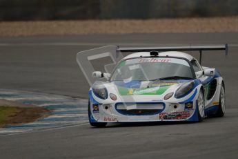 © Octane Photographic Ltd. Britcar MSA British Endurance Championship practice session 21st April 2012. Donington Park. Ben Bower/Ben Pitch, Motionsport, Lotus Elise. Digital Ref : 0298lw1d1001