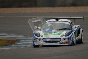 © Octane Photographic Ltd. Britcar MSA British Endurance Championship practice session 21st April 2012. Donington Park. Ben Bower/Ben Pitch, Motionsport, Lotus Elise. Digital Ref : 0298lw1d1001