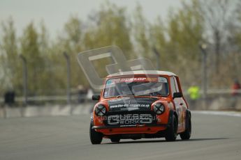 © Octane Photographic Ltd. Mini Se7en Championship practice session 21st April 2012. Donington Park. Julian Proctor. Digital Ref : 0298lw1d1080