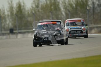 © Octane Photographic Ltd. Mini Se7en Championship practice session 21st April 2012. Donington Park. Paul Spark. Digital Ref : 0298lw1d1227