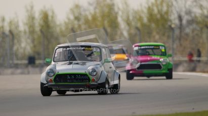 © Octane Photographic Ltd. Mini Miglia practice session 21st April 2012. Donington Park. Paul Clark, GB Motorsport/Dental Studio. Digital Ref : 0298lw1d1375