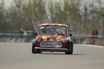 © Octane Photographic Ltd. Mini Miglia practice session 21st April 2012. Donington Park. Phil Harvey, Cheltenham Motor Club. Digital Ref : 0298lw1d1466