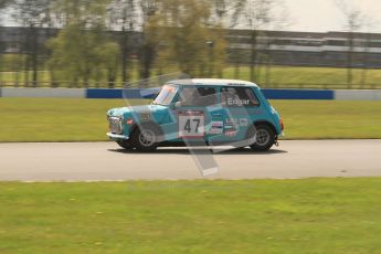 © Octane Photographic Ltd. Mini Se7en Championship practice session 21st April 2012. Donington Park. Kelvin Edgar. Digital Ref : 0298lw7d6067