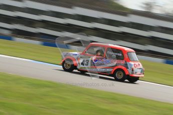 © Octane Photographic Ltd. Mini Miglia practice session 21st April 2012. Donington Park. David Edgecombe, Team Edgecoms/Owens Motorsport. Digital Ref : 0298lw7d6322