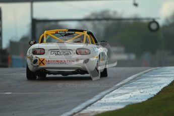 © Octane Photographic Ltd. BritCar Production Cup Championship race. 21st April 2012. Donington Park. Tony Rogers, Mazda MX5. . Digital Ref : 0300lw1d2013
