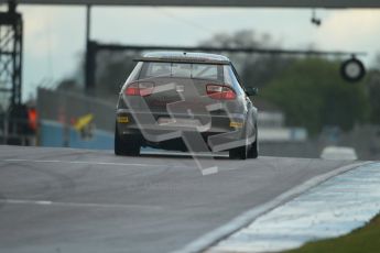 © Octane Photographic Ltd. BritCar Production Cup Championship race. 21st April 2012. Donington Park. Cris hayes/Andy Thompson, Seat Leon Cupra. Digital Ref : 0300lw1d2090