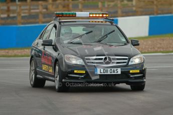 © Octane Photographic Ltd. BritCar Production Cup Championship race. 21st April 2012. Donington Park. Safety Car. Digital Ref : 0300lw1d2099