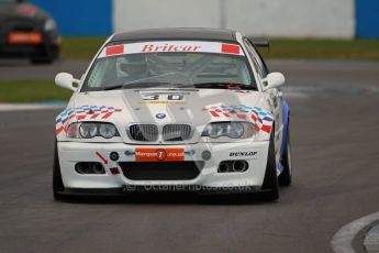 © Octane Photographic Ltd. BritCar Production Cup Championship race. 21st April 2012. Donington Park. Guy Povey, Povey Motorsport, BMW M3 CSL. Digital Ref : 0300lw1d2199