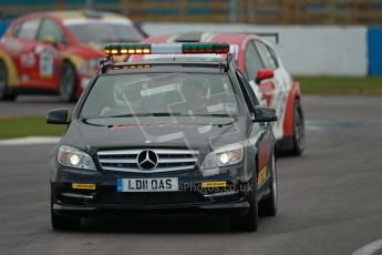 © Octane Photographic Ltd. BritCar Production Cup Championship race. 21st April 2012. Donington Park. Safety Car. Digital Ref : 0300lw1d2426
