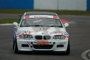 © Octane Photographic Ltd. BritCar Production Cup Championship race. 21st April 2012. Donington Park. Guy Povey, Povey Motorsport, BMW M3 CSL. Digital Ref : 0300lw1d2452