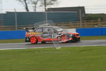 © Octane Photographic Ltd. BritCar Production Cup Championship race. 21st April 2012. Donington Park. Kevin Clarke/Wayne Gibson, Intersport Racing, BMW M3. Digital Ref : 0300lw7d7188