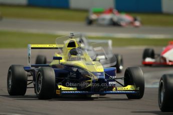 © Octane Photographic Ltd. BritCar Weekend - BARC Intersteps Championship. 21st April 2012. Donington Park. Cameron Twynham, Mygale FB02, Falcon. Digital Ref : 0299lw1d1515