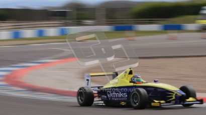 © Octane Photographic Ltd. BritCar Weekend - BARC Intersteps Championship. 21st April 2012. Donington Park. Liam Venter, Mygale FB02, Falcon. Digital Ref : 0299lw7d6782