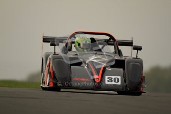 © Carl Jones/Octane Photographic Ltd. 20th October 2012. Darcy Smith, Radical SR4, OSS, Donington Park. Digital Ref : 0549ce7d1570