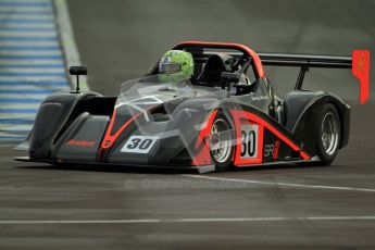 © Carl Jones/Octane Photographic Ltd. 20th October 2012. Darcy Smith, Radical SR4, OSS, Donington Park. Digital Ref : 0549ce7d1629