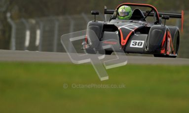 © Carl Jones/Octane Photographic Ltd. 20th October 2012. Darcy Smith, Radical SR4, OSS, Donington Park. Digital Ref : 0549ce7d1863