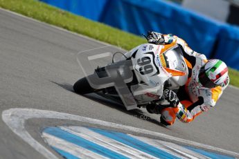 © Octane Photographic Ltd/Chris Enion 2012. British Superbikes test day – Donington Park, Tuesday 7th August 2012. Luca Scassa - Padgett's Honda. Digital Ref : 0450CE1D0080