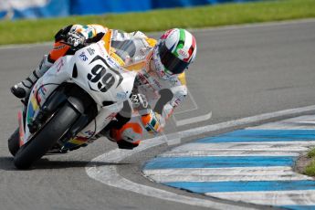 © Octane Photographic Ltd/Chris Enion 2012. British Superbikes test day – Donington Park, Tuesday 7th August 2012. Luca Scassa - Padgett's Honda. Digital Ref : 0450CE1D0082