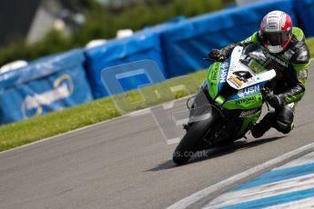 © Octane Photographic Ltd/Chris Enion 2012. British Superbikes test day – Donington Park, Tuesday 7th August 2012. Michael Rutter - MSS Bathams Kawasaki. Digital Ref : 0450CE1D0102
