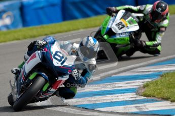 © Octane Photographic Ltd/Chris Enion 2012. British Superbikes test day – Donington Park, Tuesday 7th August 2012. Graeme Gowland - Team WFR Honda and Danny Buchan - MSS Bathams Kawasaki. Digital Ref : 0450CE1D0107