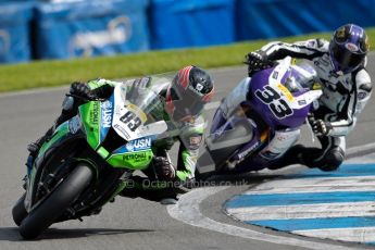 © Octane Photographic Ltd/Chris Enion 2012. British Superbikes test day – Donington Park, Tuesday 7th August 2012. Danny Buchan - MSS Bathams Kawasaki. Digital Ref : 0450CE1D0111