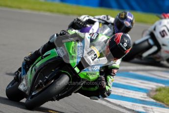 © Octane Photographic Ltd/Chris Enion 2012. British Superbikes test day – Donington Park, Tuesday 7th August 2012. Danny Buchan - MSS Bathams Kawasaki. Digital Ref : 0450CE1D0114