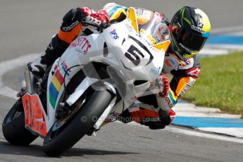 © Octane Photographic Ltd/Chris Enion 2012. British Superbikes test day – Donington Park, Tuesday 7th August 2012. Ian Lowry - Padgett's Honda. Digital Ref : 0450CE1D0118