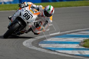 © Octane Photographic Ltd/Chris Enion 2012. British Superbikes test day – Donington Park, Tuesday 7th August 2012. Luca Scassa - Padgett's Honda. Digital Ref : 0450CE1D0162