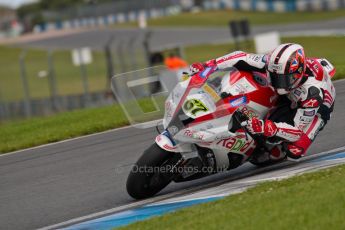 © Octane Photographic Ltd/Chris Enion 2012. British Superbikes test day – Donington Park, Tuesday 7th August 2012. Shane Shaky Byrne - Rapid Solicitors Kawasaki. Digital Ref : 0450CE1D0584