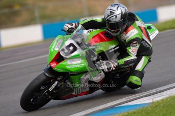 © Octane Photographic Ltd/Chris Enion 2012. British Superbikes test day – Donington Park, Tuesday 7th August 2012. Chris Walker - Primo Bournmouth Kawasaki. Digital Ref : 0450CE1D0640