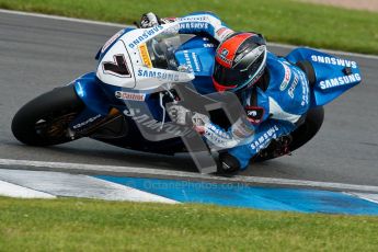 © Octane Photographic Ltd/Chris Enion 2012. British Superbikes test day – Donington Park, Tuesday 7th August 2012. Michael Laverty - Samsung Honda. Digital Ref : 0450CE1D0723